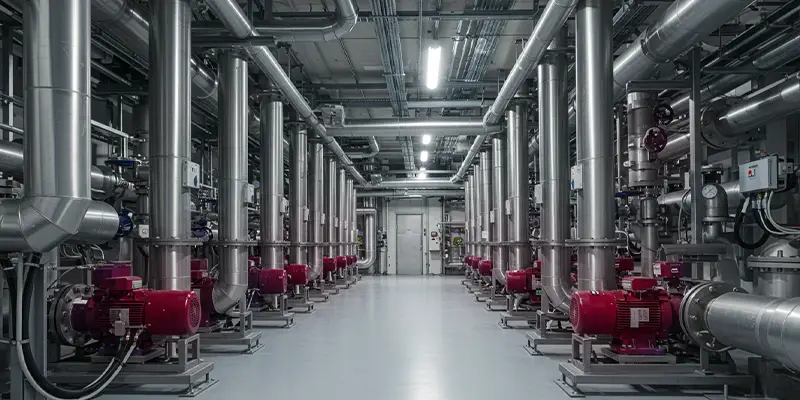 أنظمة MEP للمصانع