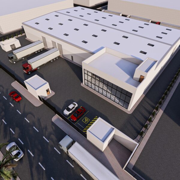 المنطقة الداخلية النظيفة لمصنع للمواد الغذائية في الخرج، تظهر ألواح العزل الحراري وغرف التبريد التي نفذتها إسنادكو.