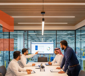 تصميم مكاتب المصانع