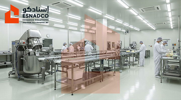 بناء مصانع غذائية بالرياض