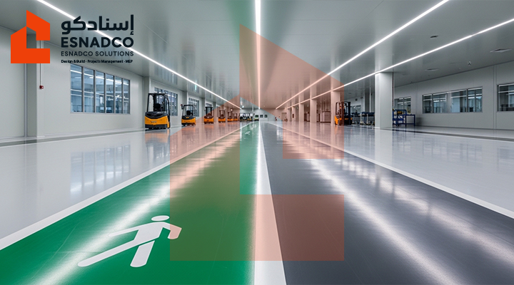 أرضيات إيبوكسي للمصانع بالرياض