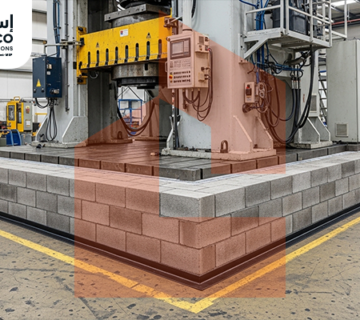 قواعد الماكينات الثقيلة للمصانع