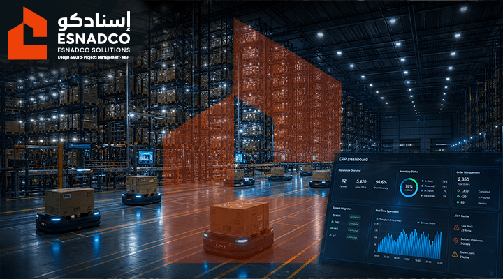 تصميم المستودعات الذكية